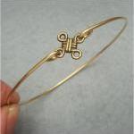 Lucky Knot Bangle Bracelet