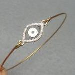 Evil Eye Bangle Bracelet S..