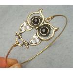 Owl Bangle Bracelet Style ..