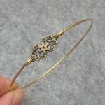 Flower Bangle Bracelet Sty..
