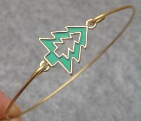 Lovely Tree Bangle Bracelet